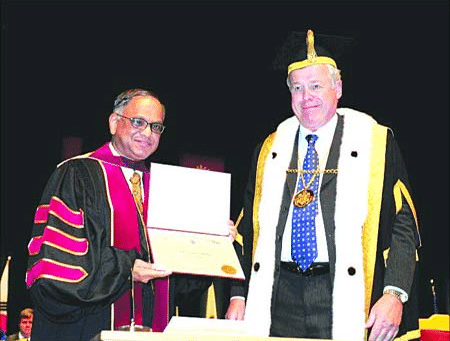 narayana murthy honorary degree