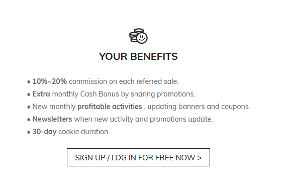 benefits of shein affiliate program