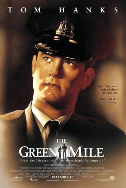 stephen king green mile movie poster