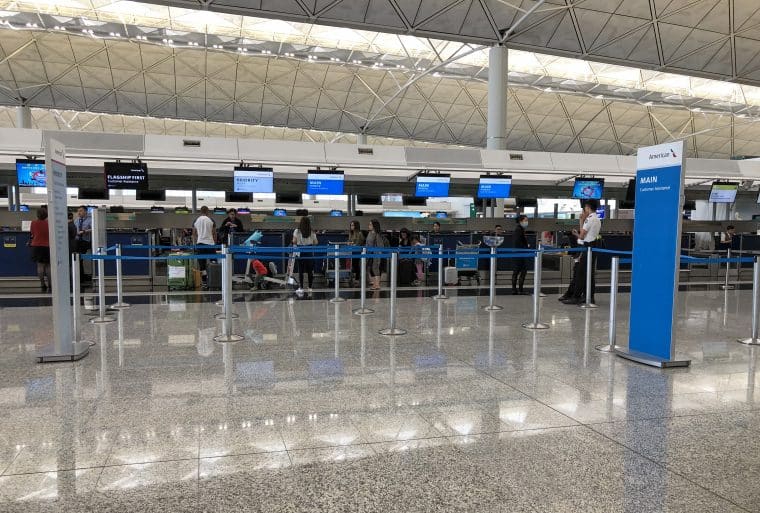 american airlines counter where refunds can be asked