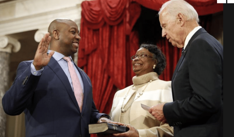 tim scott biden swearing in