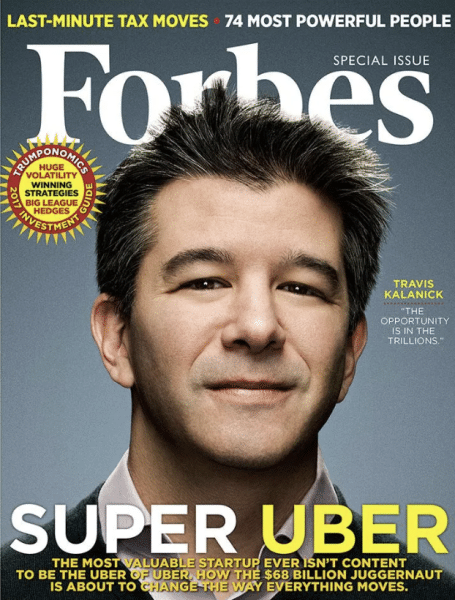 travis kalanick forbes cover