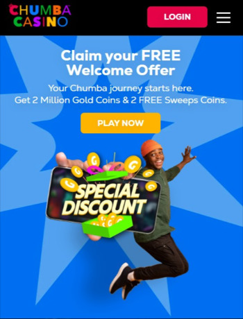 The Welcome Bonus at Chumba Casino