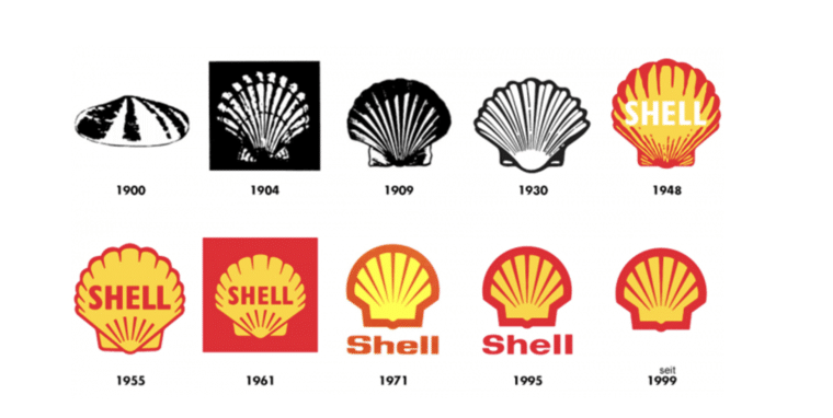 Shell logo evolution