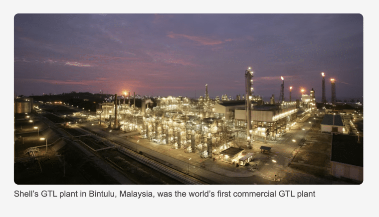 Shell GTL Plant