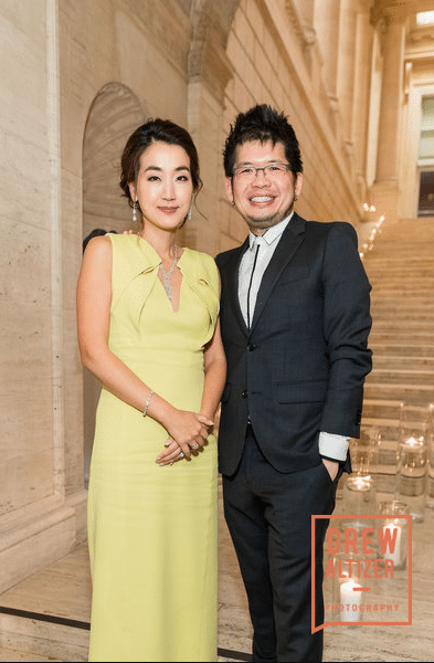 Steve Chen and his wife