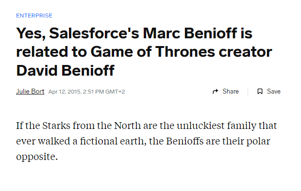 marc benioff successful family