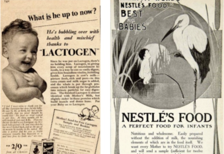 nestle formula ads example