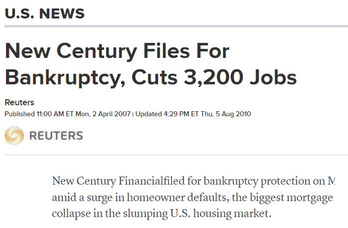 new century collapse cnbc