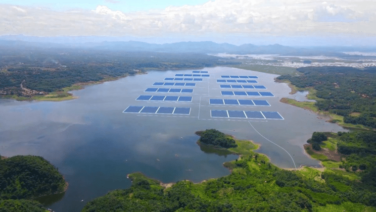 sungrow floating solar farm