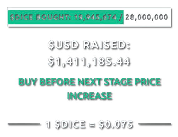 top crypto presales -- mega dice