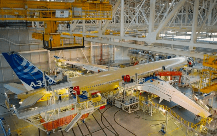 Airbus Toulouse production with unique capabilities