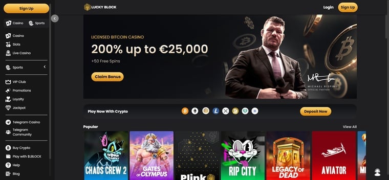 Our top pick for best Bitcoin Cash casino