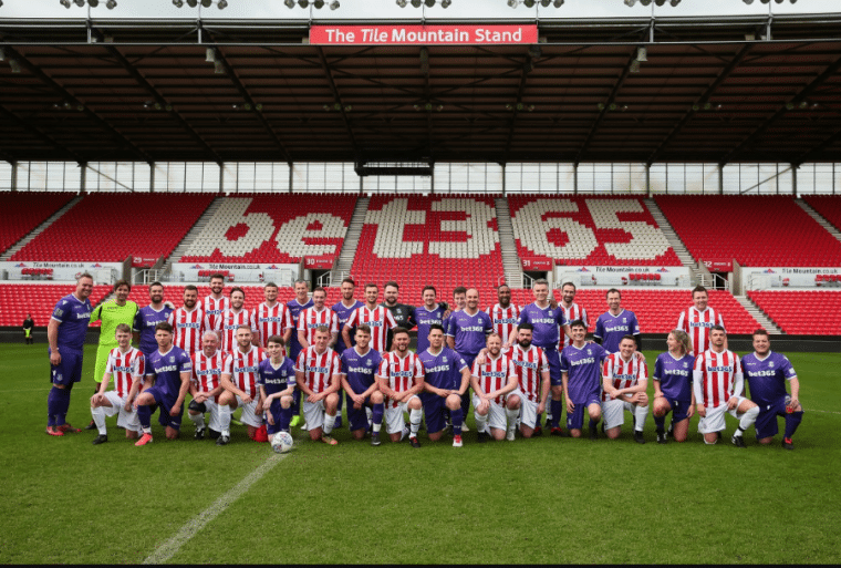 Stoke City FC and Bet365 logo