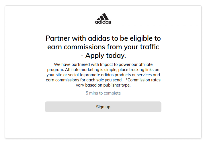 Adidas Partner Program