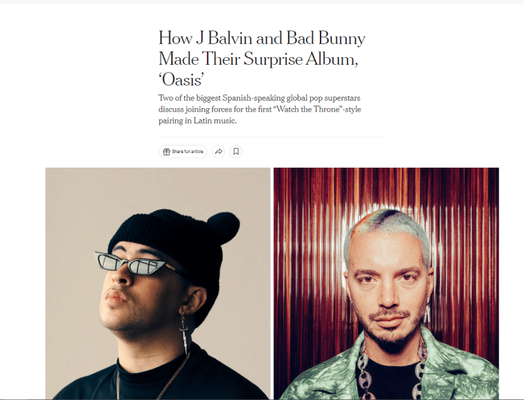 bad bunny j balvin suprise album