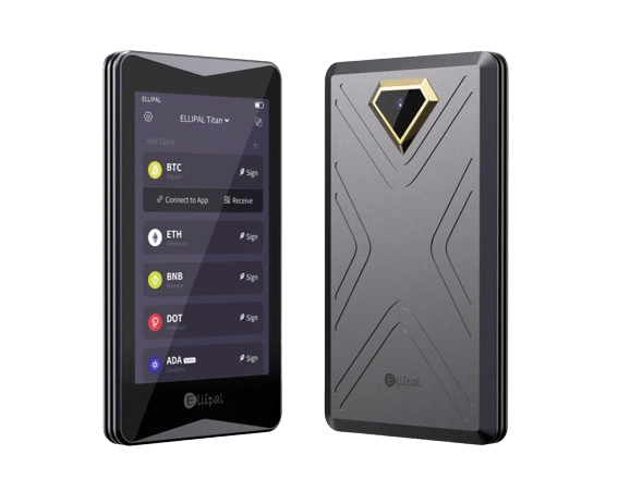 best hardware crypto wallets - ellipal titan