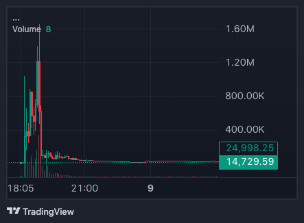 doja cat token melts in just a few hours