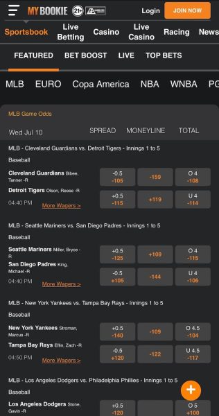 mybookie mobile sportsbook