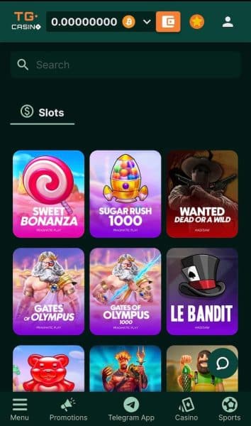 tg.casino slots