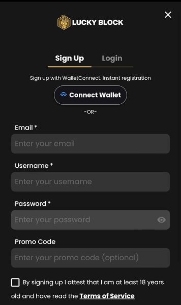 lucky block registration