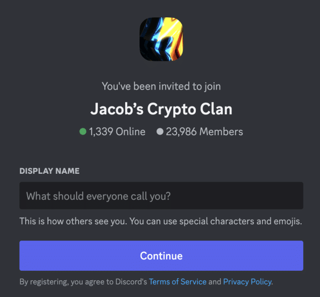 jacob bury crypto discord