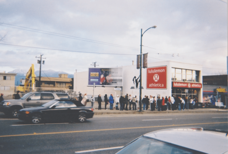 lululemon early store