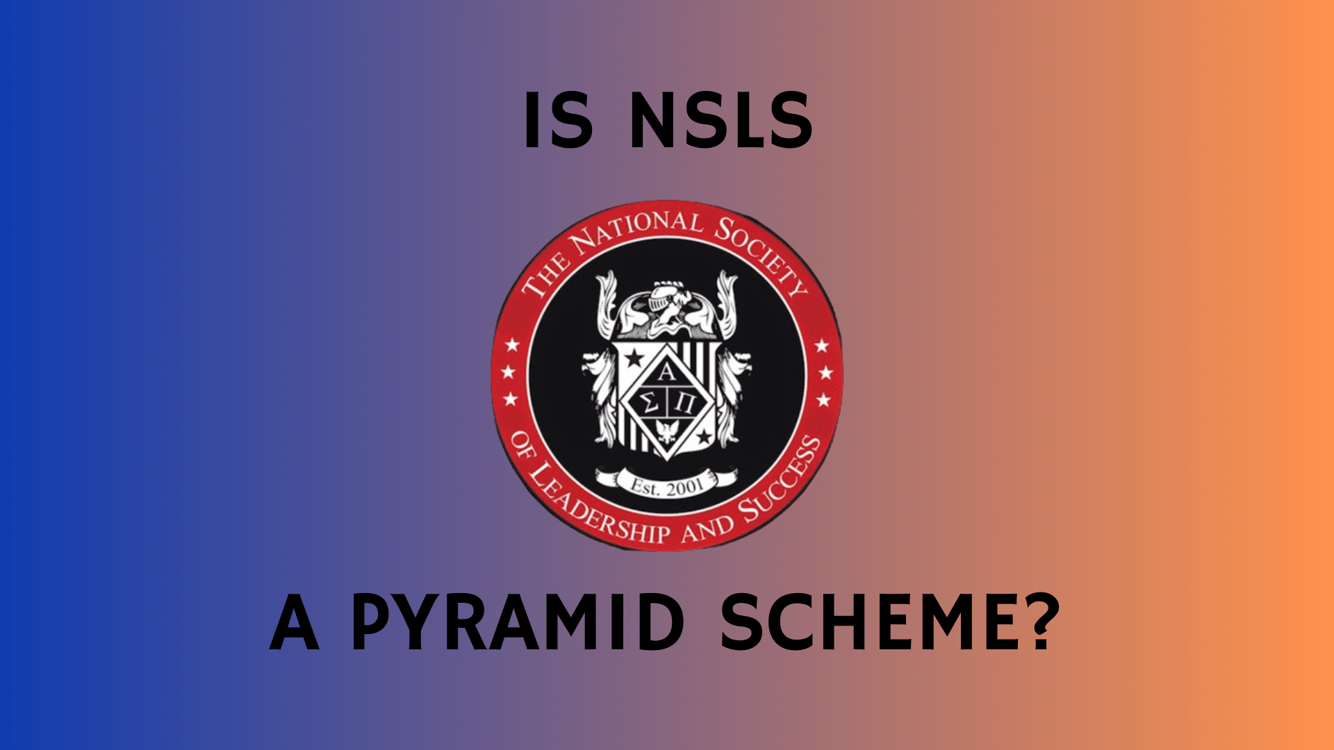 nsls pyramid scheme