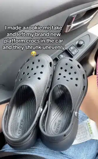 shrinking crocs