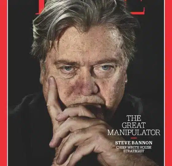 Steve Bannon on Time magazine