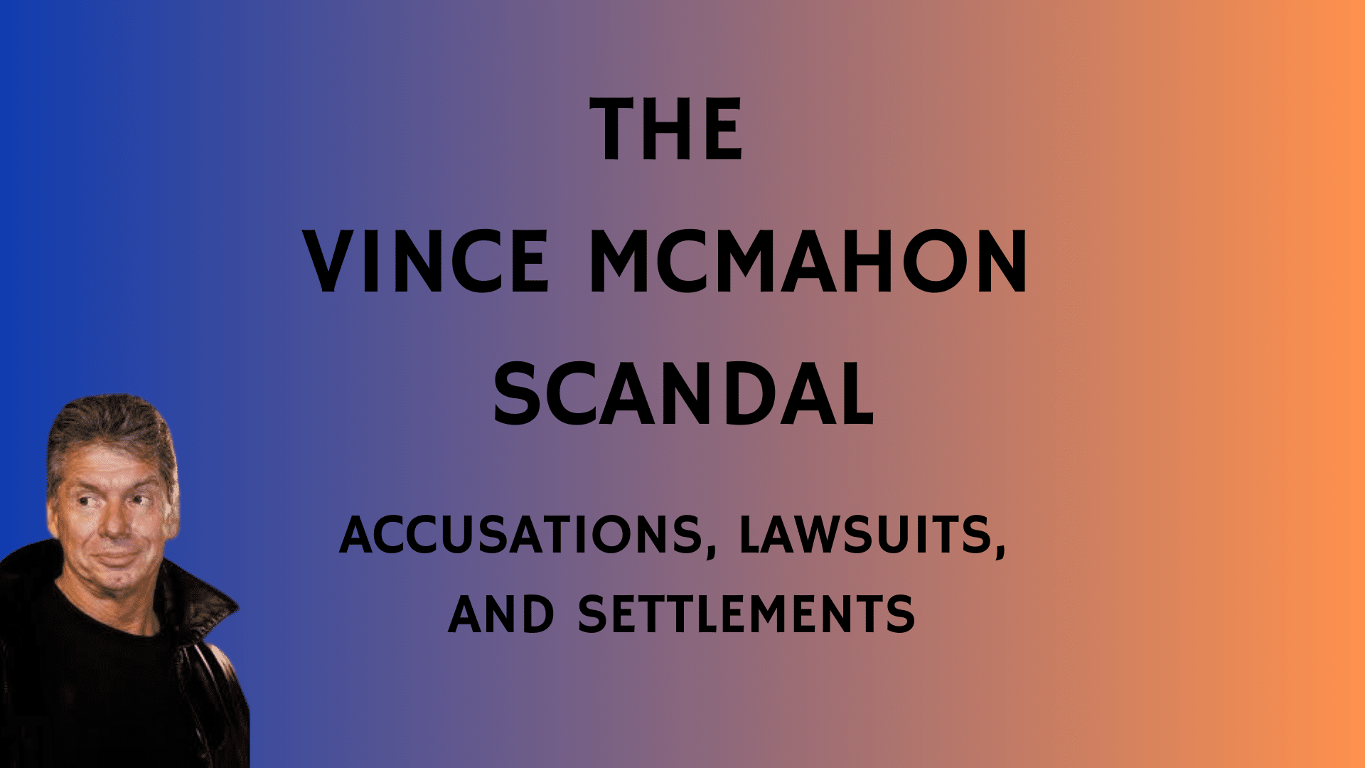 vince mcmahon scandal