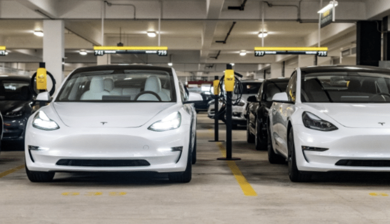 Hertz Tesla fleet