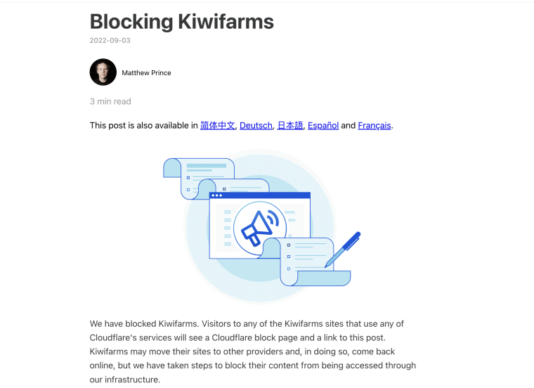 Cloudflare Kiwi-boerderijen