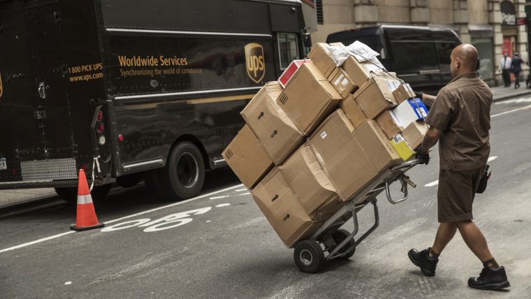 UPS delivery driver