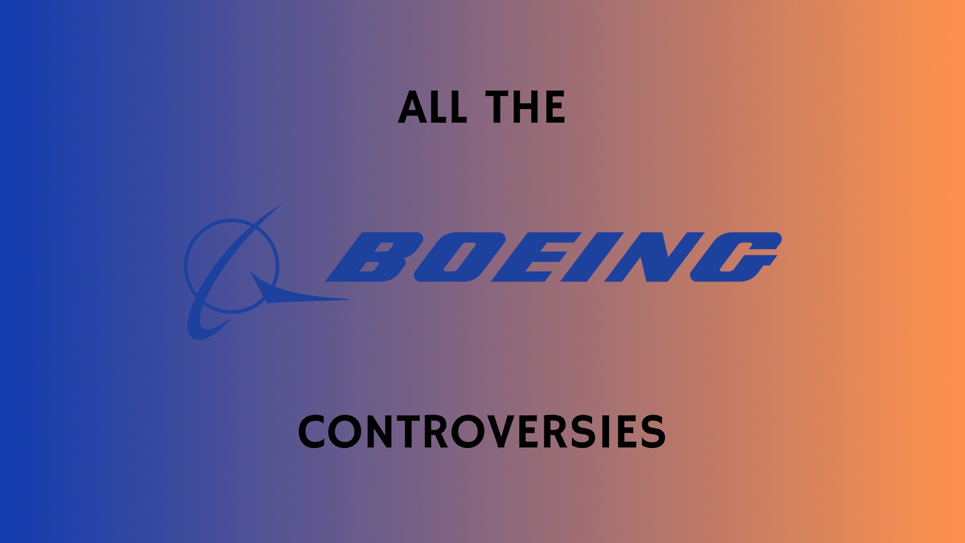 boeing controversy