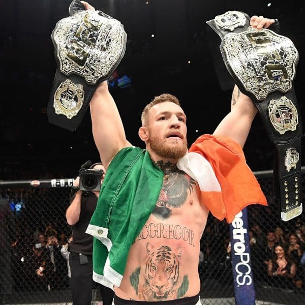 conor mcgregor double title