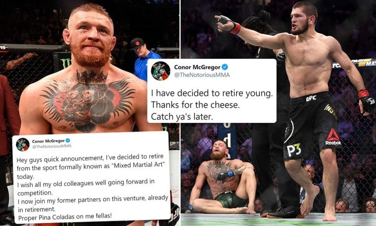 conor mcgregor retirement