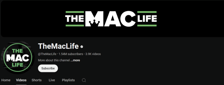 conor mcgregor the mac life channel