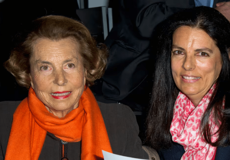 francoise bettencourt meyers and mother