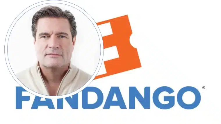 J Michael Cline on Fandango logo