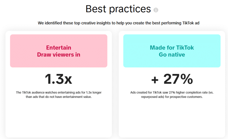 best practices on tiktok