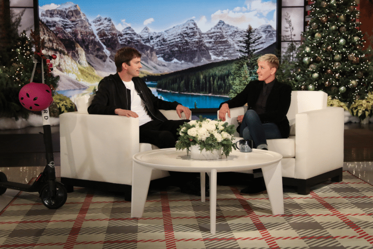 Ashton Kutcher on Ellen