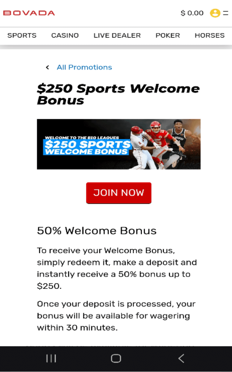 best promos for sports betting