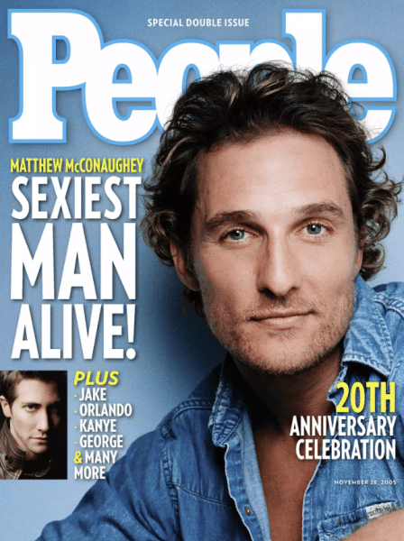 matthew mcconaughey sexiest man alive