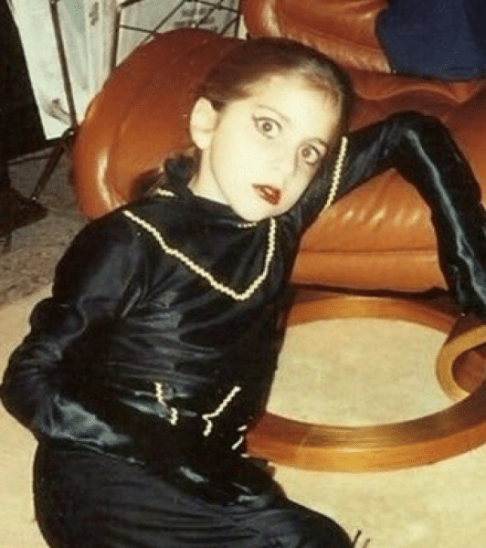 Lady Gaga as a kid