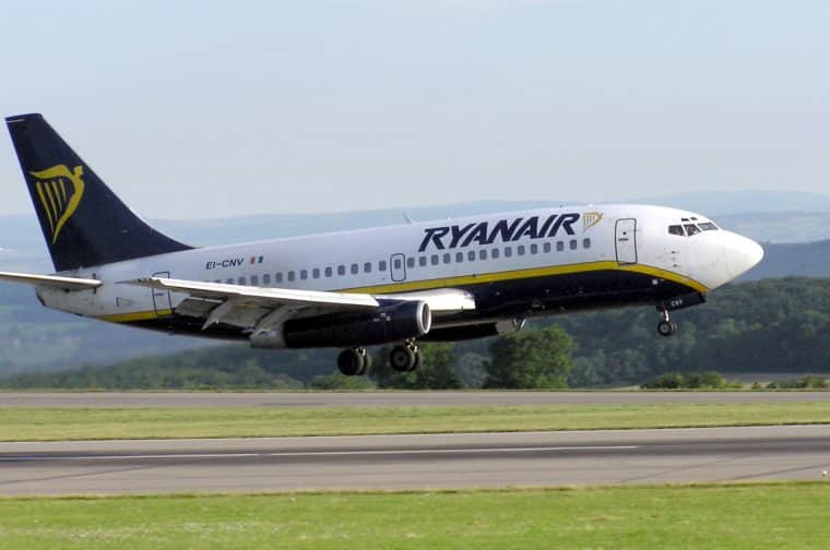 Ryanair plane