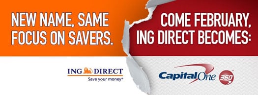 capital one rebrands ing