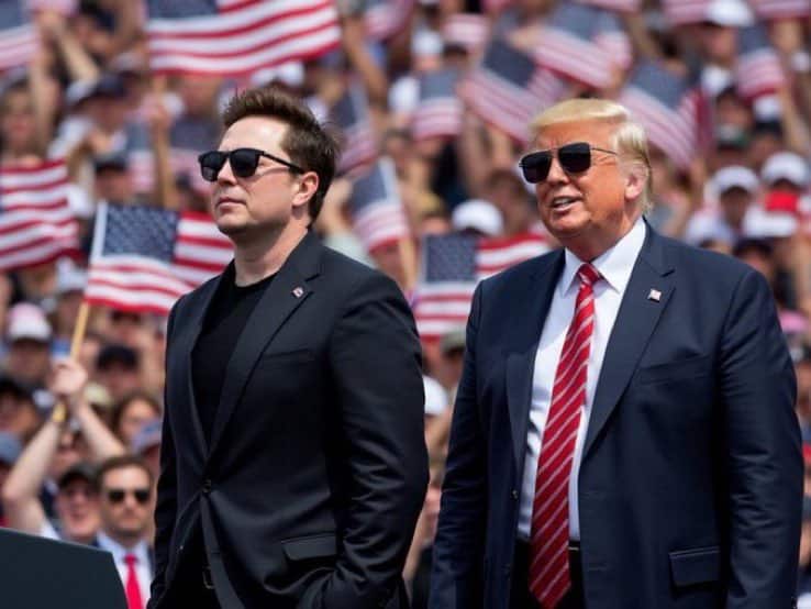 elon musk relies on dark money to support trump