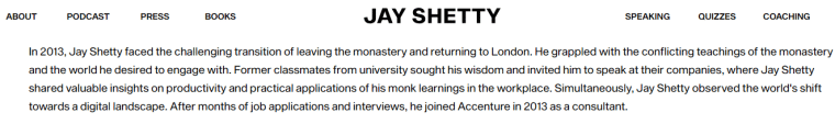 jay shetty bio