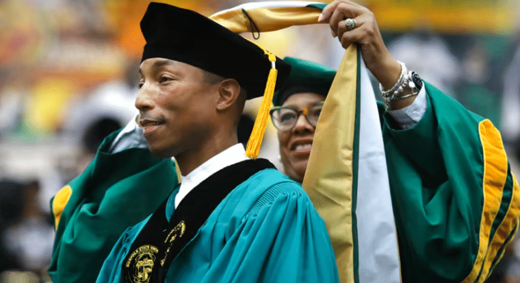 pharrell williams honorary doctorate